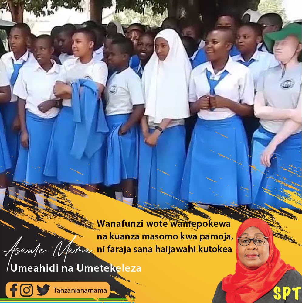 Wale waliobeza kuhusi juhudi za Rais kujenga madarasa, nawakumbusha tu kuwa leo wanafunzi karibu wote wamepokelewa na wameanza shule

Hakuna mambo ya madarasa hayafosgi blah blah

Tukutane 2025