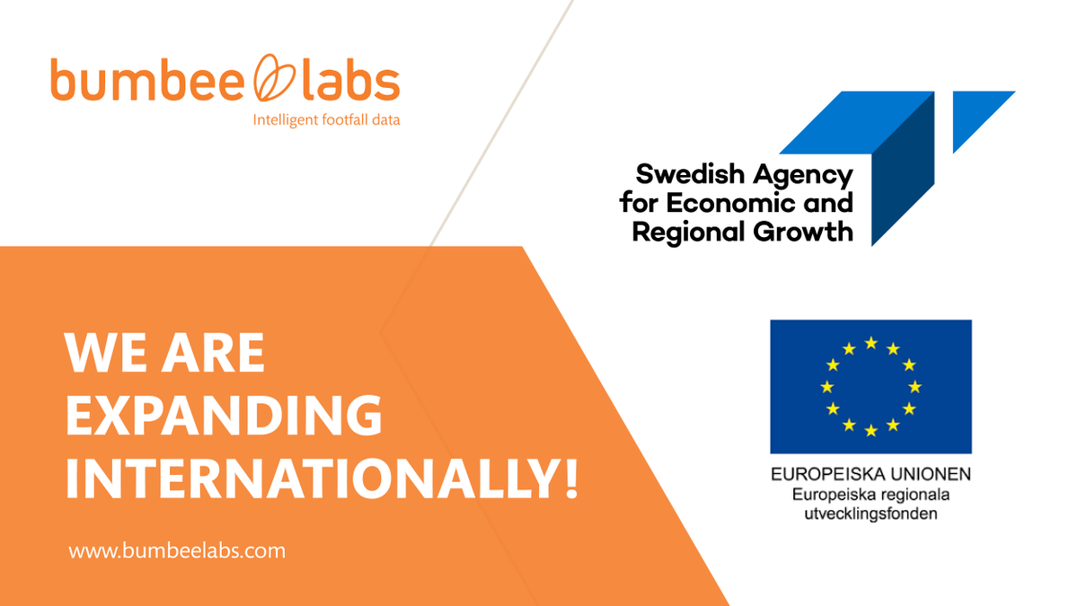bumbeelabs's tweet photo. We’ve been awarded funding from @tillvaxtverket, the Swedish Agency for Economic and Regional Growth. This will help to grow and strengthen the Bumbee Labs brand worldwide.

The award is part-financed by the European Union and @regionstockholm. Great start to 2022! https://t.co/z9T9iNa5PX