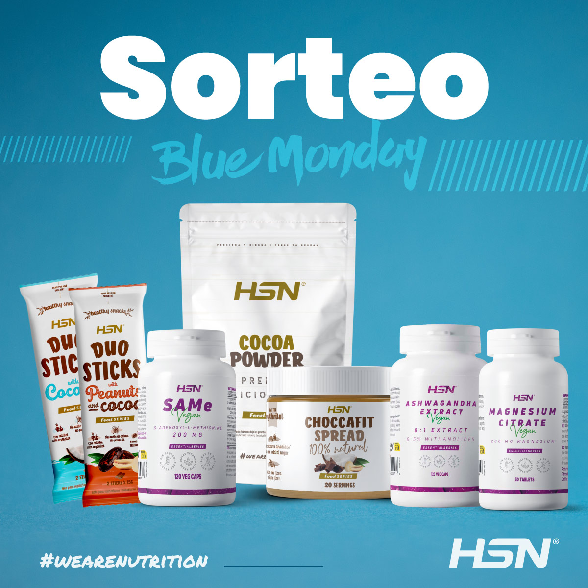 HSNstore's tweet photo. 🔷 SORTEO #BlueMonday  🔷
¡Este pack de productos te ayudará a sobre llevar la tristeza de este y de cualquier lunes!
Participa: 
- Síguenos en 
@HSNstore
- Da Retweet
- Responde con tu producto Fav del lote  y usando el hashtag #SorteoBlueMondayHSN 
Válido hasta el 28 de Enero https://t.co/Ogqui4RByE