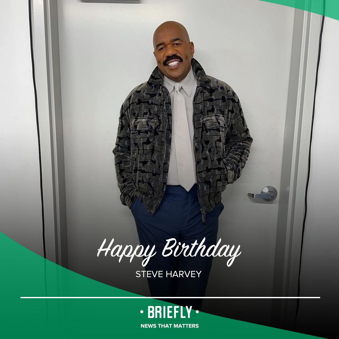 Today Steve Harvey celebrates his birthday. Happy birthday, Steve Harvey!   