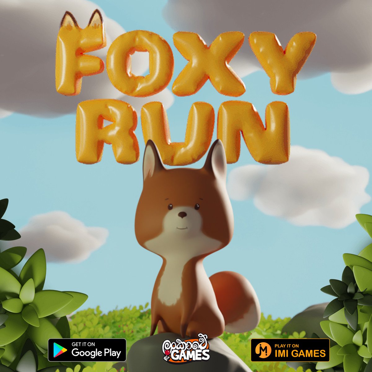 Dodge obstacles, collect gems and run as fast as you can! Get your adrenaline rushing in the 3D game Foxy run.

Play it here now - bit.ly/3Fvd6xr

#IMIGAMES #foxyrun #ŁKA #mobilegames