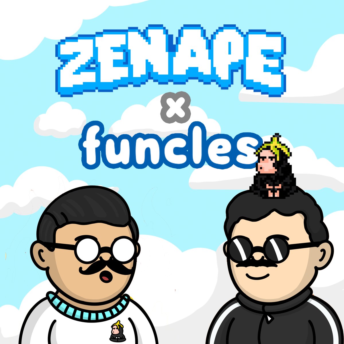 funclesnft's tweet photo. this marks our journey together to de-stigmatize conversations around mental health

@ZenApeNFT 🙏 @funclesnft 

excited to create something magical and impactful
keep 🔔 on so you don't miss out! https://t.co/V8wH3fObu1