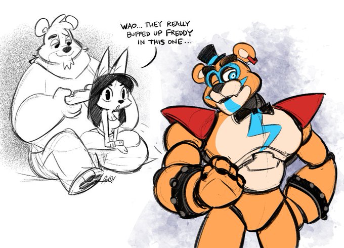 The fox likes the tummy 