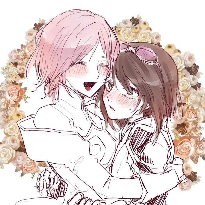 エステルとリタ可愛いの絵 
