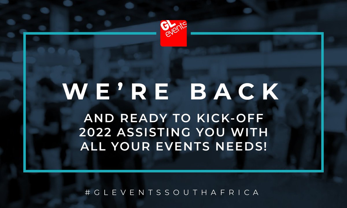 We are back and ready to assist in every way possible,  providing tailormade solutions to suit all your events needs!

Happy 2022!
