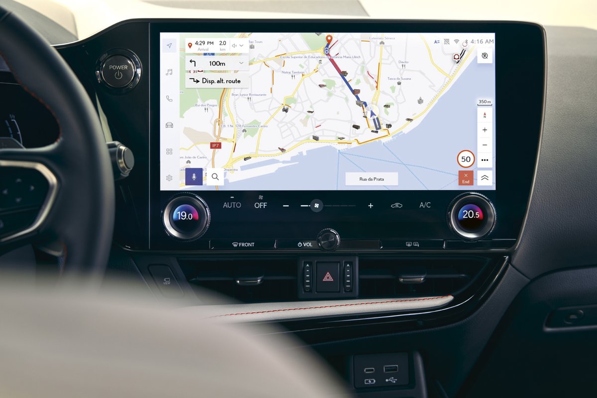 El nuevo Lexus NX presenta una conectividad más inteligente y rápida.