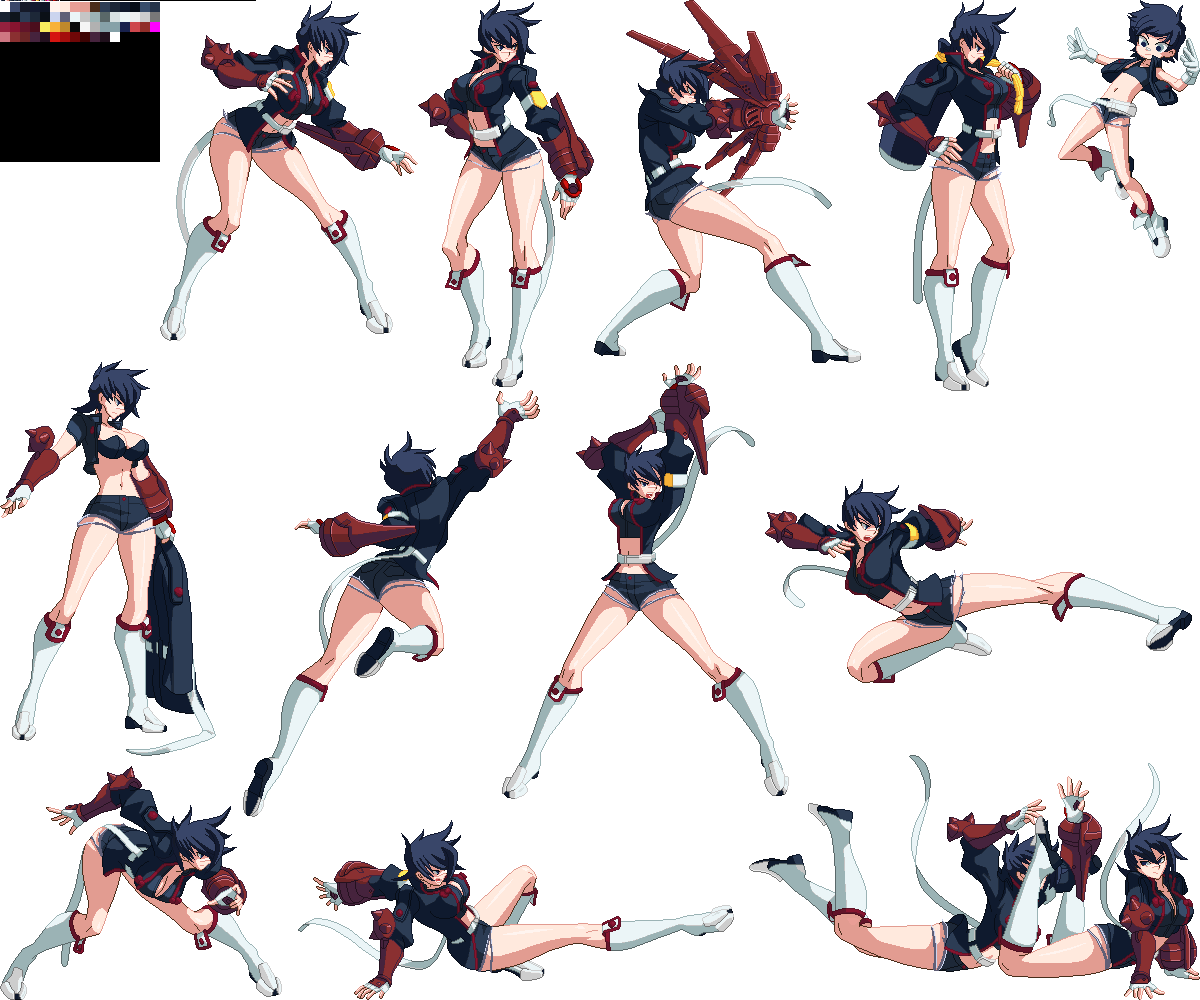 Thestarmanx's tweet photo. This is easily my favorite pallet i've done so far no question #BBCF_BU #BBCF #FGC #BBCFROLLBACK https://t.co/obvjYdG3XT