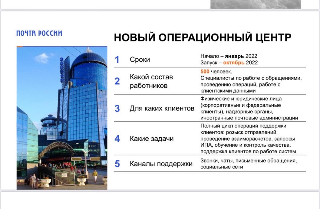 Khinshtein's tweet photo. В Самаре откроется Единый колл-центр @ruspostofficial. Он будет заниматься операционной поддержкой клиентов, принимая обращения со всей страны. Это + 500 рабочих мест! Благодарю главу @ruspostofficial М.Акимова за поддержку моей инициативы - открыть центр  именно в Самаре. https://t.co/CQYXXikGp6