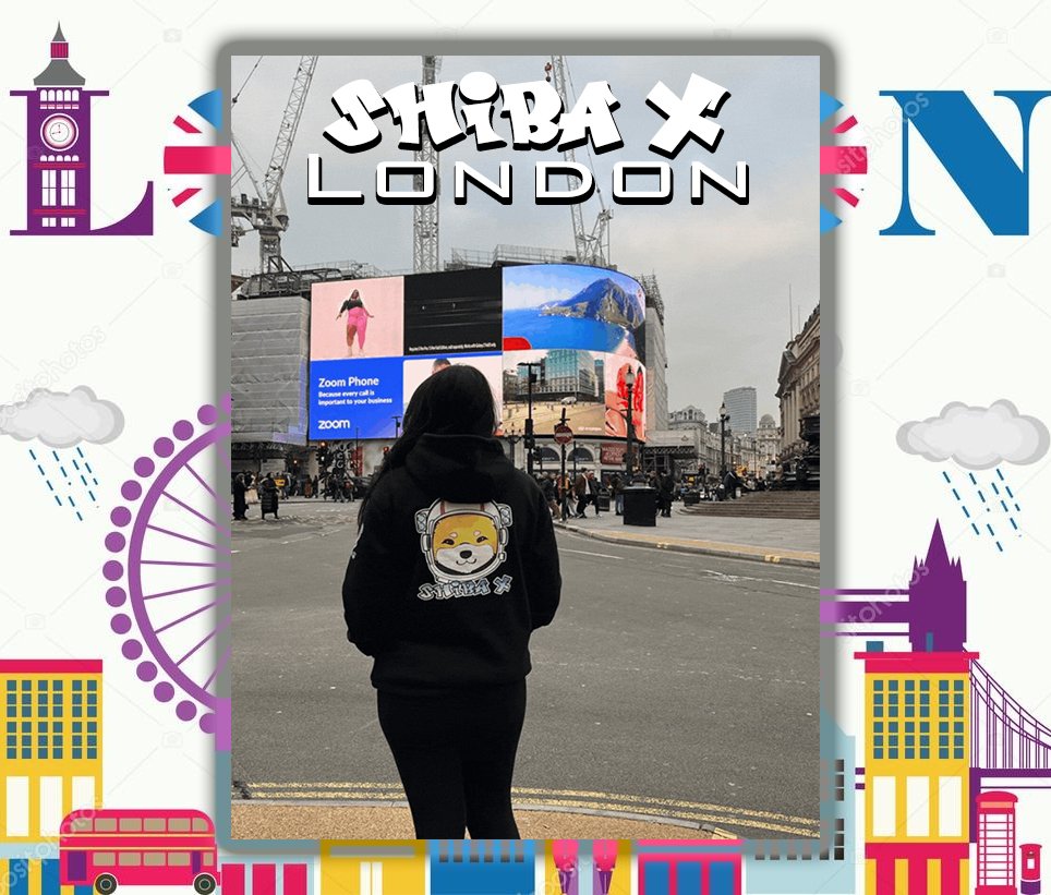 #ShibaXLondon #SHIBAXONCOINGECKO
🇬🇧🚀💎