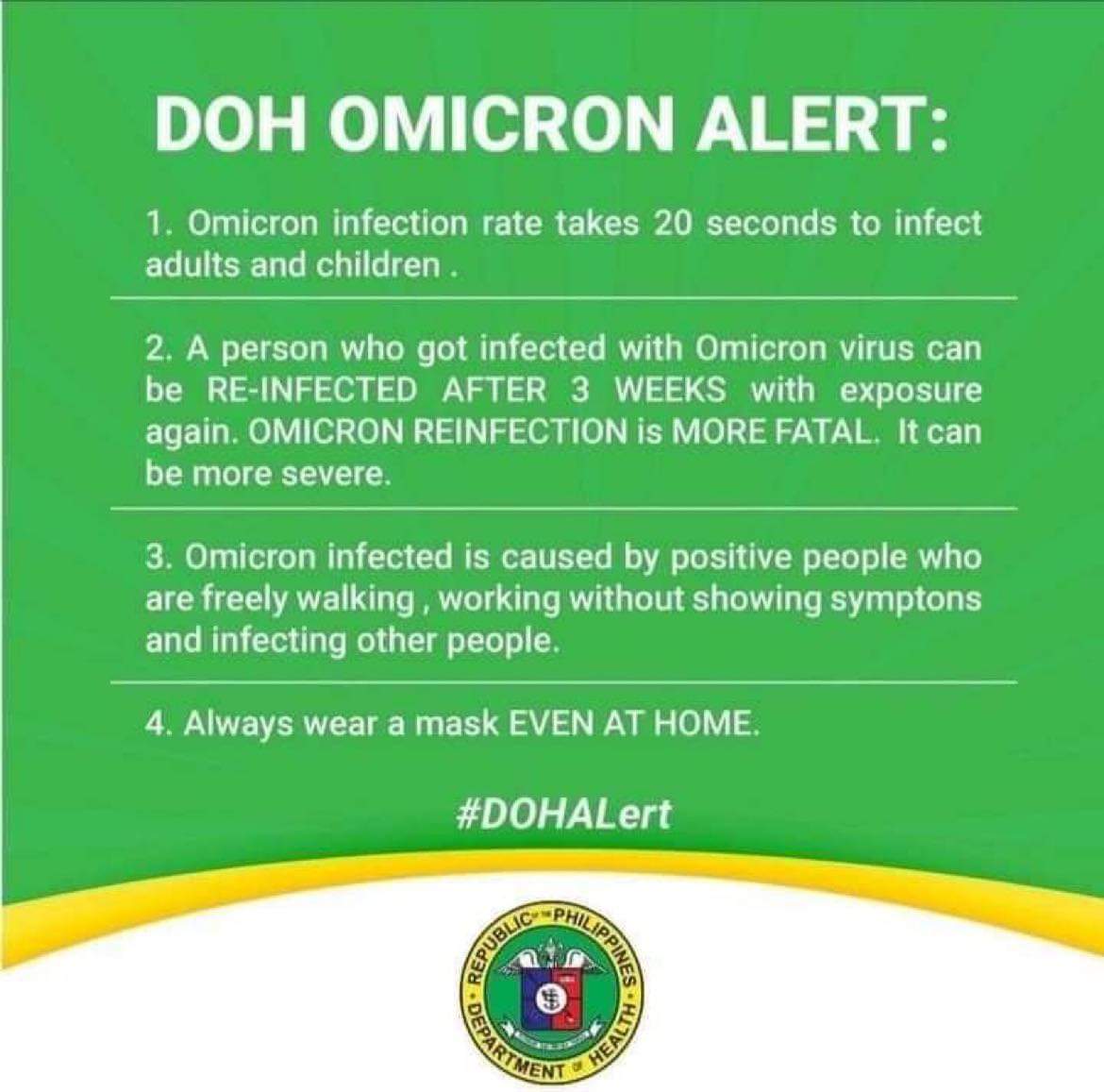 ALFRDjr's tweet photo. @DOHgovph Can you comment if true? https://t.co/rQnzcfryFv