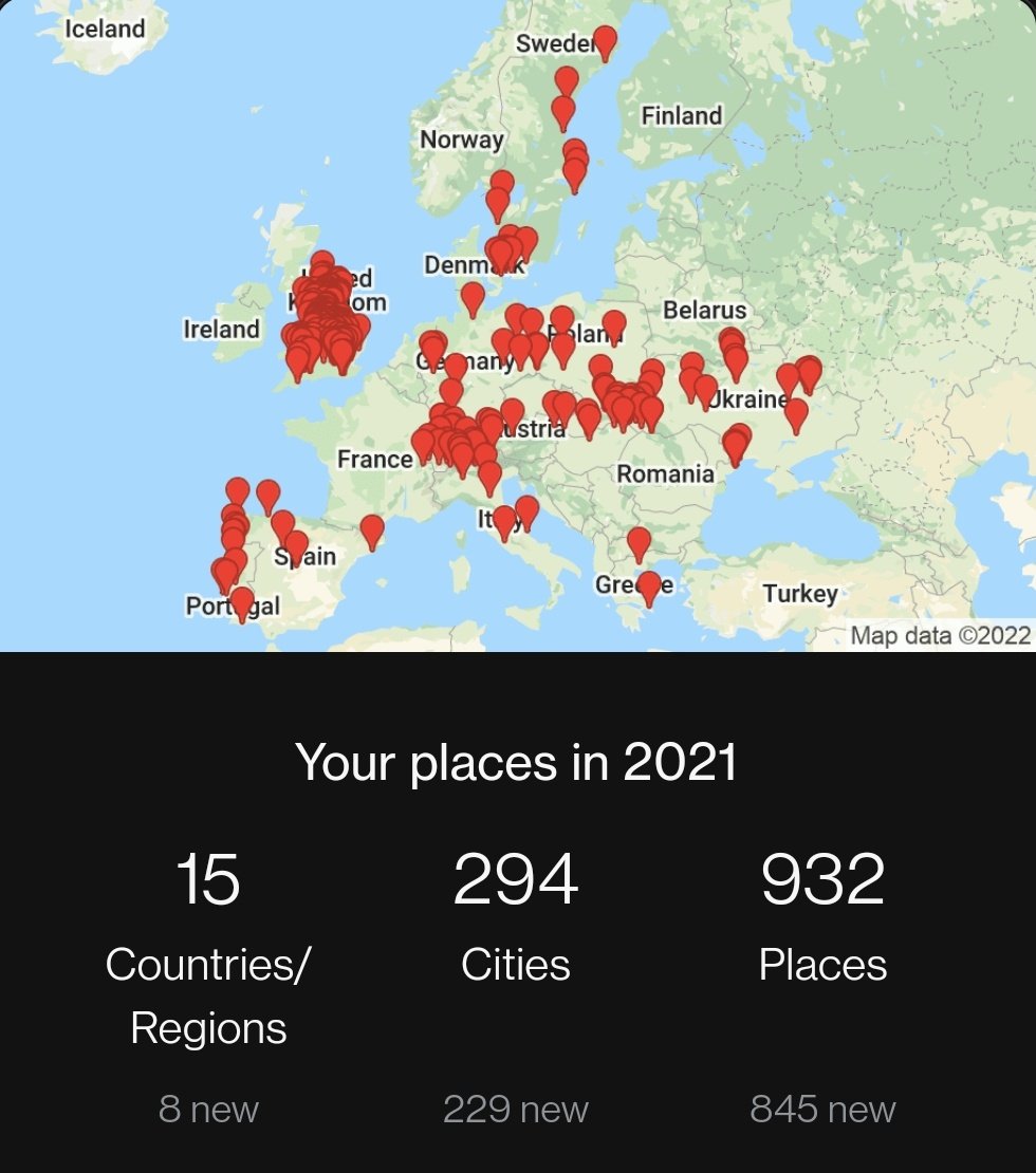nonstopeurotrip's tweet photo. My #YearInTravel 2021 was fairly successful. Lots of good content filmed for the channel and some exciting new places visited. #Ukraine & #Chernobyl in particular with @superalbs was probably my favourite! 🇺🇦☢️ I hope to get MUCH further afield in 2022! #NonstopEurotrip #OnTour https://t.co/UXxvN32YEr