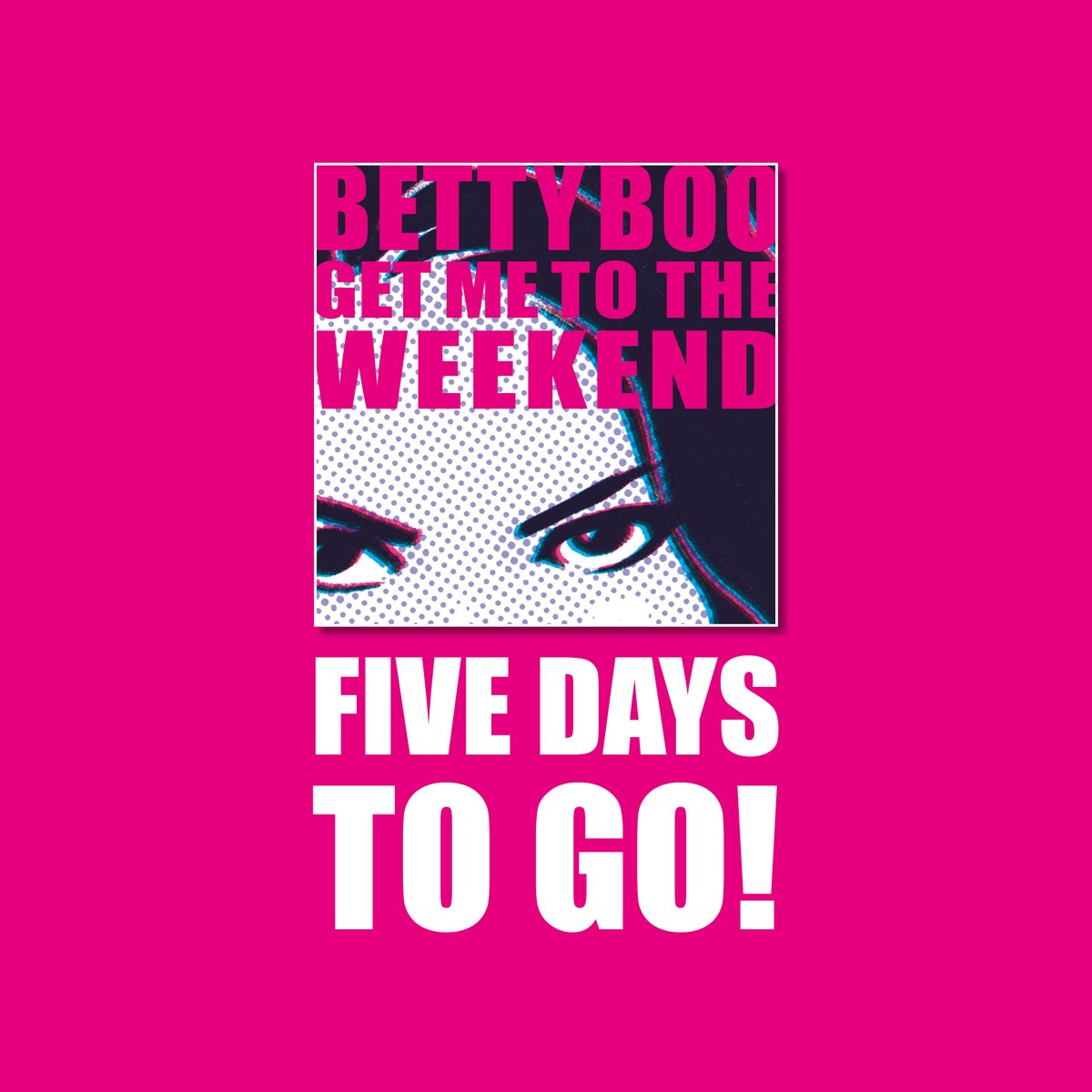 bettyboomania's tweet photo. Did you have a nice weekend? ๐ Only 5๏ธโฃ days to get through until the next one!!! And the release of my new single!! GET ME TO THE WEEKEND!!! ๐ถ๐
๐ถโก๏ธPre-save here: https://t.co/R25kEZzUdv
#bettyboo #getmetotheweekend #dointhedo #mondaymotivation https://t.co/P4pE4cEs1m