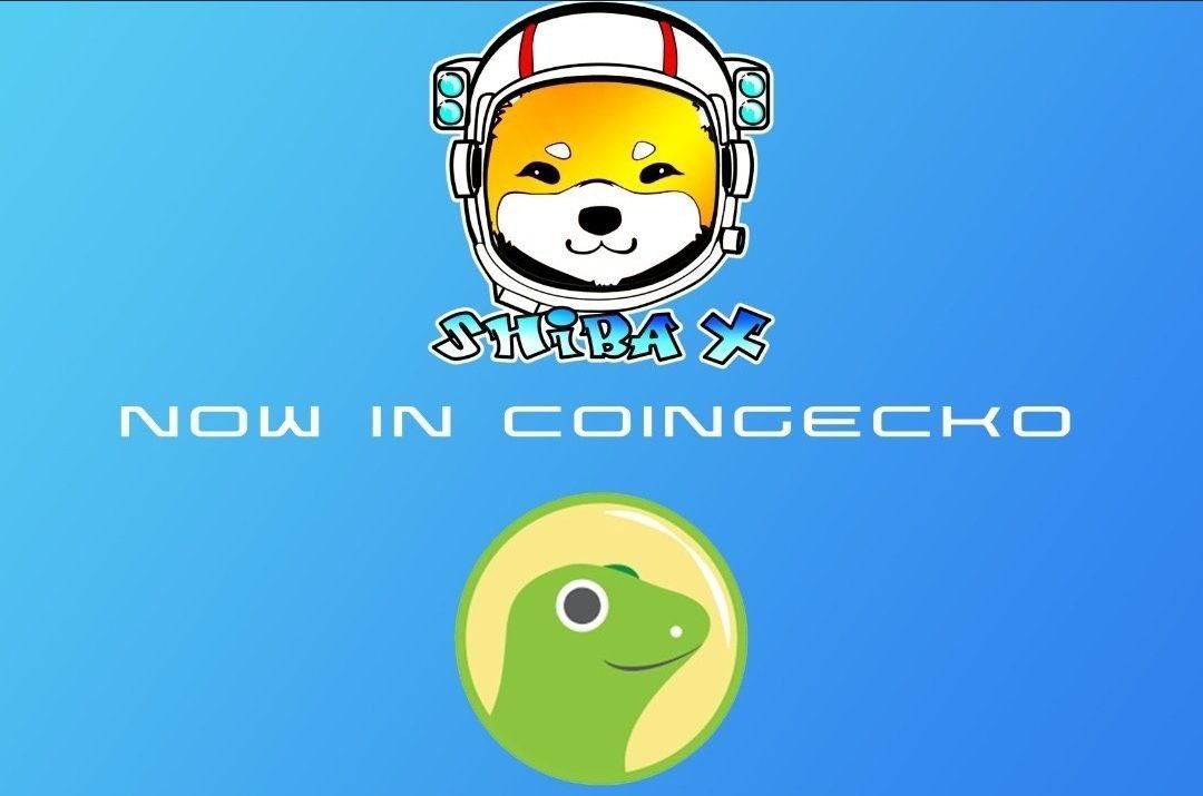 Shiba X is officially listed on Coingecko!
What a great day! 🚀🌕💎
#SHIBAXONCOINGECKO

COINSBIT EXCHANGE next step🚀

💬TG: t.me/shibaxdefi

  #BUYTHEDIP 

🔥14% Shiba Inu Rewards forever!