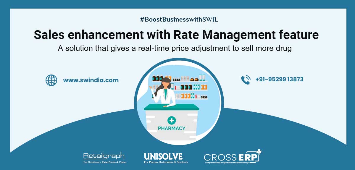 Retailgraph's tweet image. #SWILPharmacy 💊💊 provides a complete solution for store owners to keep the prices low to remain competitive in the market. 
🌐zcu.io/kVXy 
📲+91 95299 13873
#swilpharmacysoftware #retailgrapherp  #unisolvepharmasoftware #crosserp #ratemanagementfeature