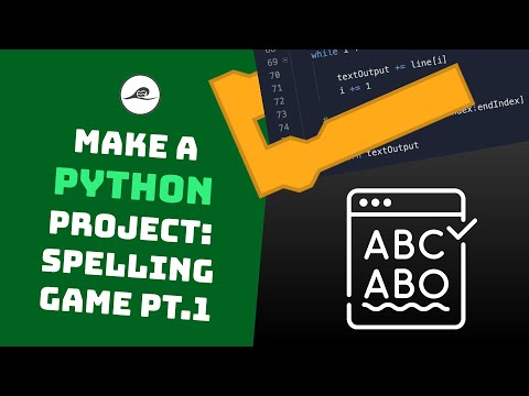 SurfScratcher's tweet photo. 🚨NEW Video!🚨 Make A Python Project Step by Step: Spelling Game Part 1  
Be one of the first to check it out: 
https://t.co/CGKGw0tRVM https://t.co/XlwWQRBYxg