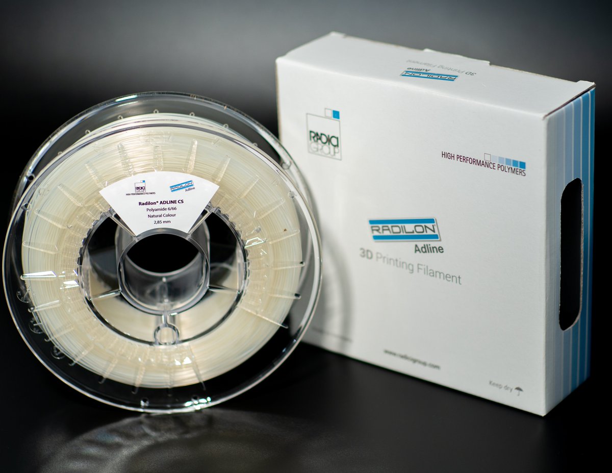 RadiciGroup's tweet photo. Discover #RadiciGroup #Radilon Adline.
Filaments designed to meet the needs of additive manufacturing technology.
This product range features high-performance properties and is suitable for production of functional parts.
Read more: https://t.co/m3ePezxGX1
#3dprinting #3d https://t.co/I8imZnStya
