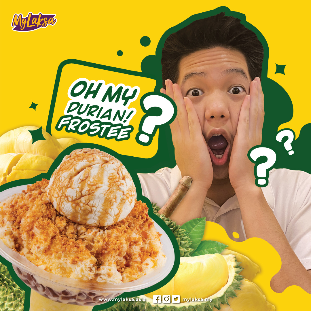 mylaksamy's tweet image. Tiap pagi pergi ke sawah,
Mencari rezeki untuk keluarga,
Terkenal sebagai Raja buah,
Durinya tajam tidak terkira. 🤩

We are so proud to announce that OH MY DURIAN! Frostee will be haunted your life in the next 48 hours....

#MyLaksa #TasteOfUnity #OhMyDurian #malaysia #Durian