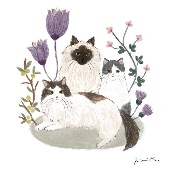 もふもふのtwitterイラスト作品