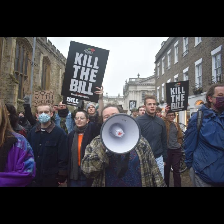 KillTheBillCamb's tweet photo. Amazing crowds of protesters, drummers, chanting, speakers at the #KillTheBill demo in #Cambridge on Saturday. Let's keep up the pressure on the Lord's today! Thanks to @rhiannon_osborn for the photos! #KillTheBillCambridge #PCSCBill #Protest #Resist #ThisIsWhatDemocracyLooksLike https://t.co/sV4h0lfPXn