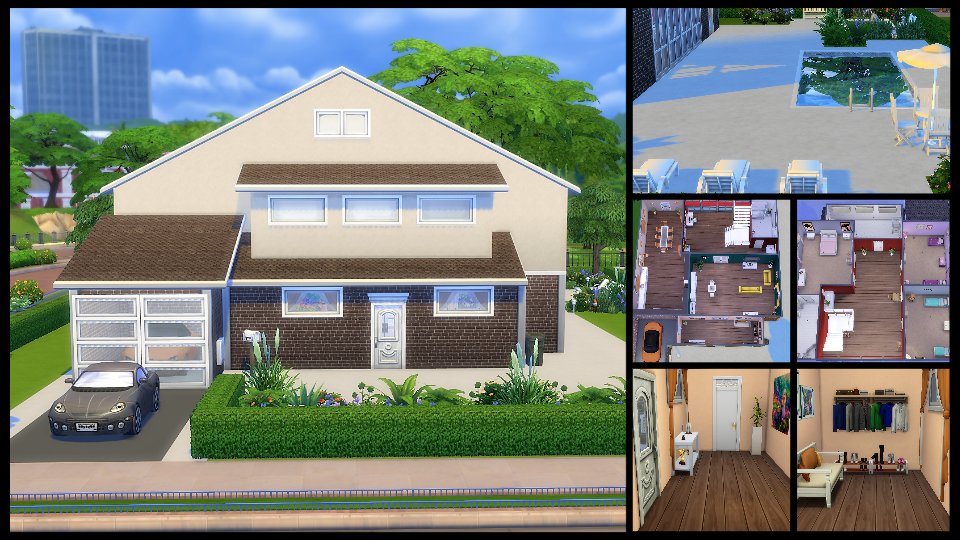 Inamacsims4's tweet photo. The Louise - *BASE GAME* - #basegame #ccfree Made by me #Inamac xx #ShowUsYourBuilds #thesimmerssquad Artwork by #roseymow #Althanasia #debugcars - A modern 3 bed. 3 bath home. https://t.co/WfzirhQ0cF https://t.co/Ol0k88LwMD