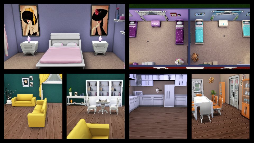 Inamacsims4's tweet photo. The Louise - *BASE GAME* - #basegame #ccfree Made by me #Inamac xx #ShowUsYourBuilds #thesimmerssquad Artwork by #roseymow #Althanasia #debugcars - A modern 3 bed. 3 bath home. https://t.co/WfzirhQ0cF https://t.co/Ol0k88LwMD