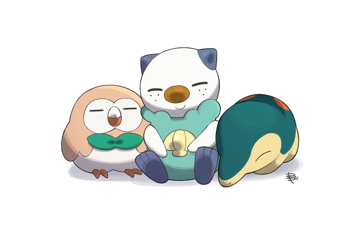 ポケモン「キミは どのポケモンを えらぶんじゃ? 」|山田桜🍣🦀個人依頼知り合いのみ受付のイラスト