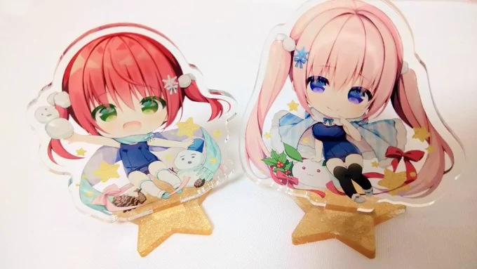 あと少しでカートオープンします!よろしくお願いいたします!実物はこんな感じです✨台座に保護フィルム付いてるので剥がしてから使ってください!
https://t.co/A1m04QR1lv 
