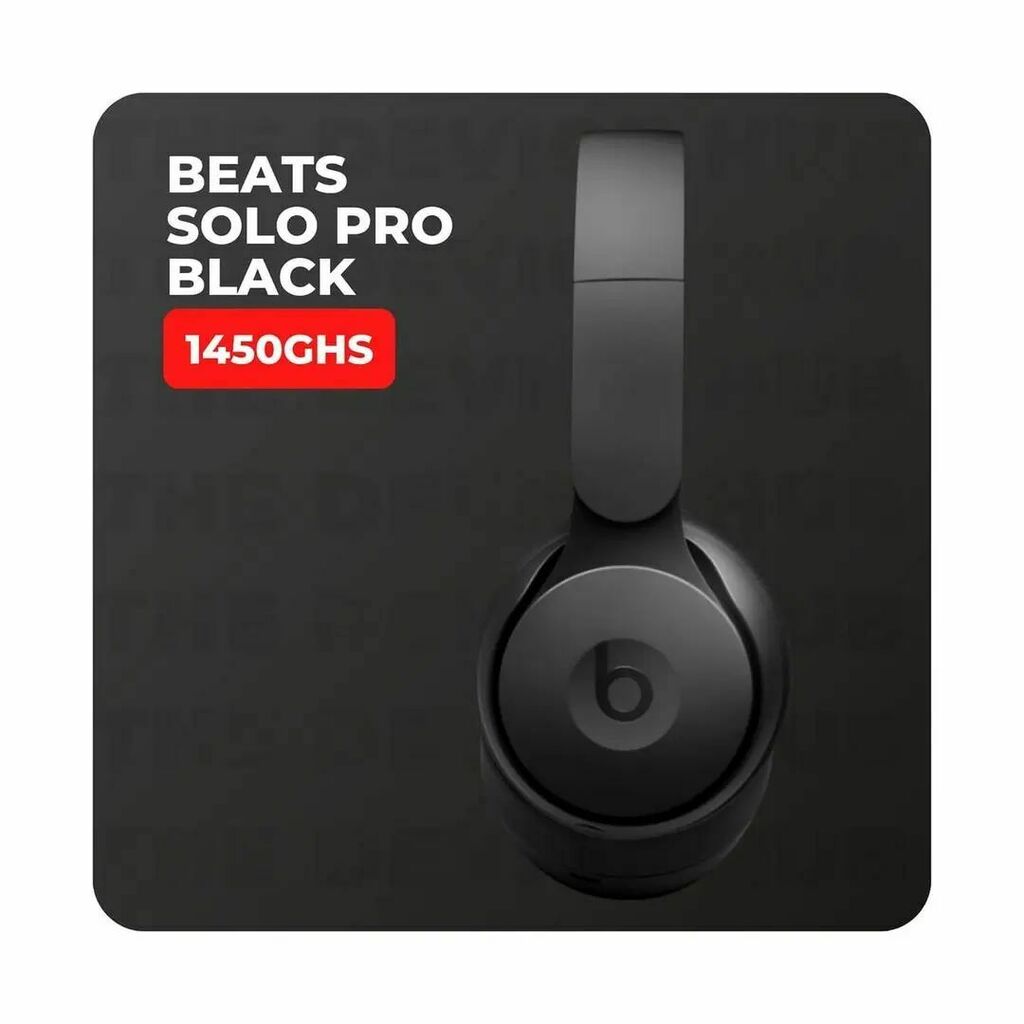 the_device_hub's tweet photo. BEATS SOLO PRO
AVAILABLE

PRICE: GHS 1450.00

CALL OR WHATSAPP 0500112371

#samsung #motorola #sony #iphone #apple #smartphone #Ghana #accra #deals #thedevicehub #legon #kumasi #tema #bestdeals #affordabledeals #xsmax #pixel #macbook #ipad #iphonex #jbl … https://t.co/3AbMkuoHNB https://t.co/kMLXqdT6a2
