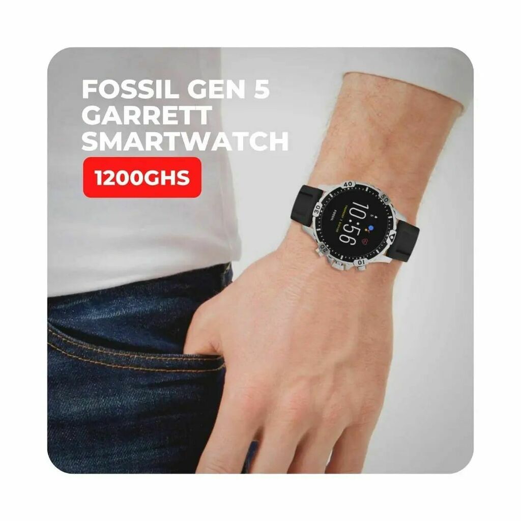 the_device_hub's tweet photo. FOSSIL GEN 5 GARRETT SMARTWATCH
AVAILABLE

PRICE: GHS 1200.00

CALL OR WHATSAPP 0500112371

#samsung #motorola #sony #iphone #apple #smartphone #Ghana #accra #deals #thedevicehub #legon #kumasi #tema #bestdeals #affordabledeals #xsmax #pixel #macbook #ip… https://t.co/M8objaZ4nK https://t.co/HDBv4Q2s3W