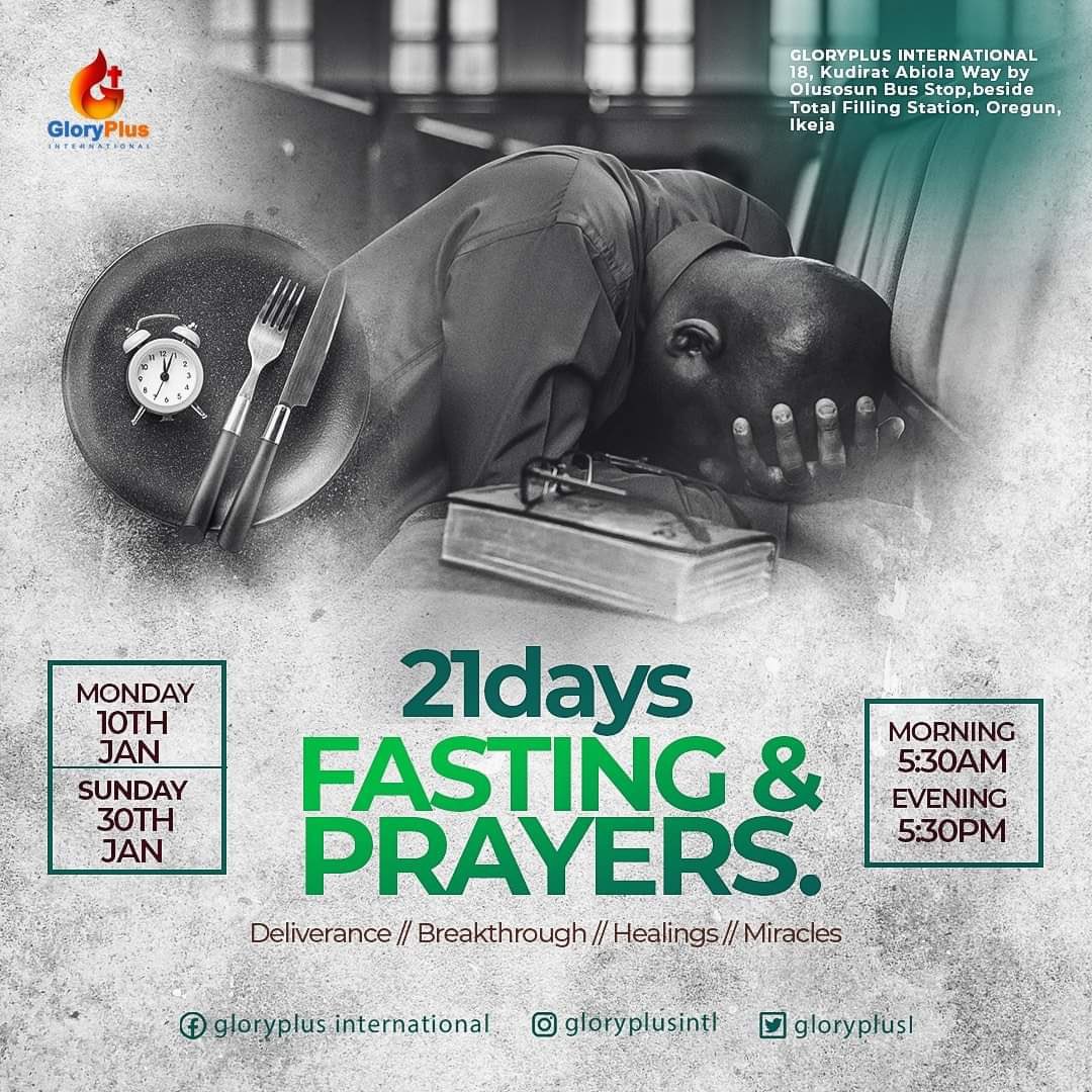gloryplusisland's tweet photo. Hello Champs! 

We are happy to be back! 🕺🏼💃🏼

Join our online and onsite 21days fasting and prayers via Mixlr - https://t.co/uBBgLIHuEj 

Time: Morning Sessions: 5:30am &amp; Evening Sessions 6pm. 

Ministering: Rev Dubus Achufusi. 

#21daysprayerandfasting https://t.co/neSbIForXB