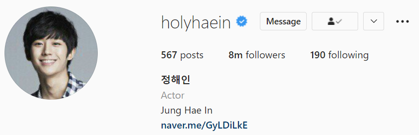 _HaeinHoly's tweet photo. 8 MILLION!!! Legooo🥳
#HAEIN #JANGHAEIN #정해인 https://t.co/64iOZLCwmP