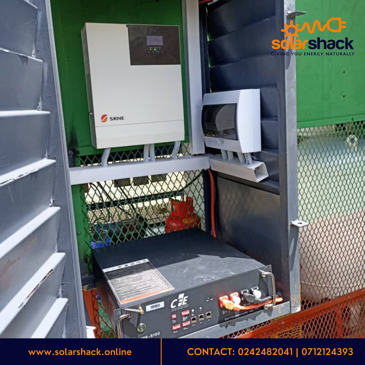 SolarShack's tweet photo. We Enjoy What we Do.

We have started the year by Energising Gas Sites.
Each Solar System is designed to power the Pumping Systems and Lights for each of the sites. 

Contact Us:
0242482041 | 0712124393 
sales@solarshack.co.zw

#solarshack
#solarforzim
#givingyouenergynaturally https://t.co/UYogLHd60B