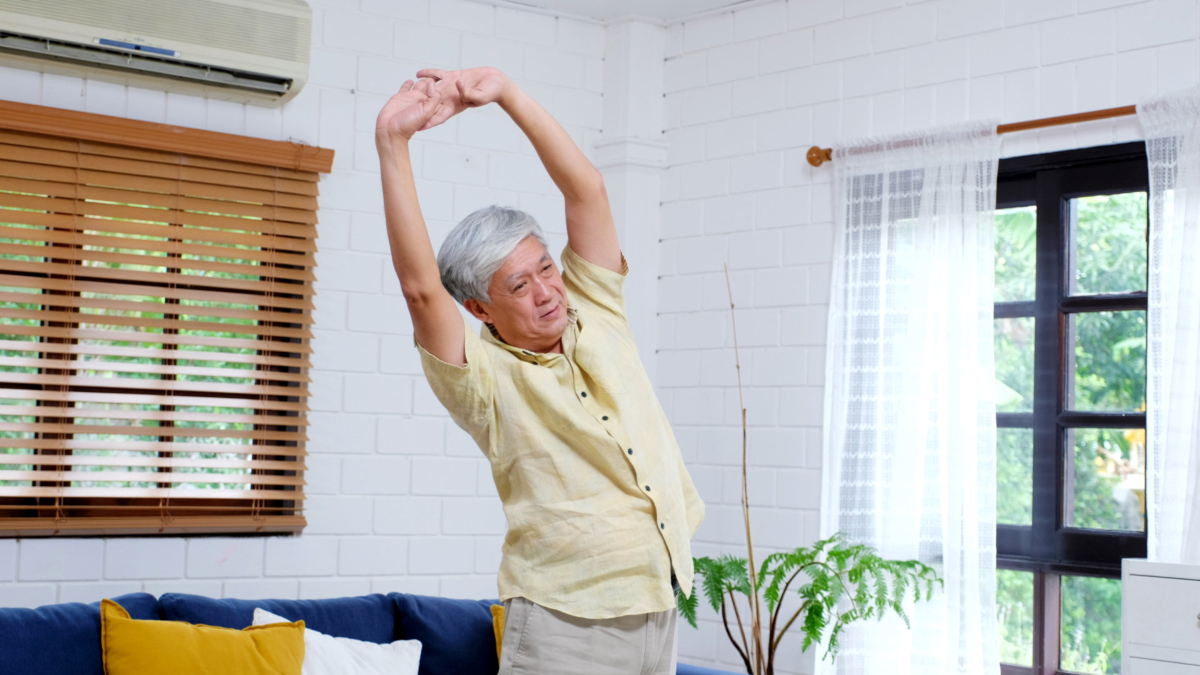 _careathome's tweet photo. Exercises to Help Seniors With Their Balance

Exercises seniors can do to improve their balance at home include chair squats, marching in place, and static stretching exercises.

Read more: https://t.co/Q0O3MoSAyV

#Seniors #Exercises https://t.co/HWJRqcXOfI