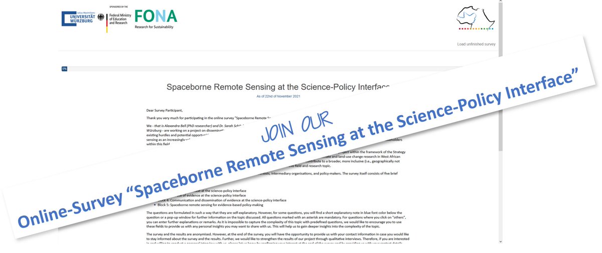 SarahS_Stitt's tweet photo. Approx. 25 min. of your time will help to gain more insight on how #remotesensing and #EO contribute to #evidencebasedpolicy. Help us find out more with our survey “Spaceborne Remote Sensing at the Science-Policy Interface” https://t.co/kt7vnhEK8d Thx! @BellAlessia @eo_wuerzburg https://t.co/vDBEqZBPaz