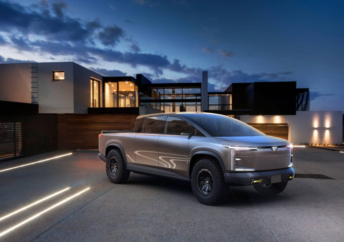 Edison Future: E-Pick-up mit Solarzellen

ow.ly/3fmW50HvJgP

#amerikanisch-chinesische Start-up #yesauto #Pheonix Motorcars # E-Fahrzeuge