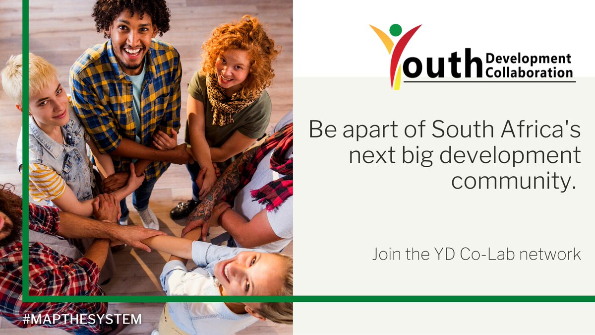 YDCoLabZA's tweet photo. YD Co-Lab assists inhabitants of the youth development ecosystem by creating and disseminating an #ecosystemmap to help you understand who & what makes up the youth development ecosystem of SA. Complete the survey & join our network
https://t.co/pWTuyZSiOY
#MapTheSystem https://t.co/9YxF3AvixP