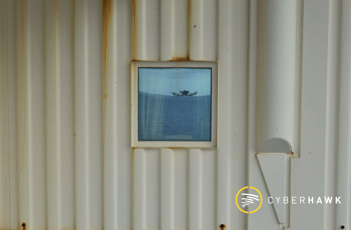 Phil Buchan - Cyberhawk - Drones (@cyberhawk_phil) on Twitter photo Peek-A-Boo! A <a href="/TheCyberhawk/">Cyberhawk™</a> drone caught in a fun photo during an offshore platform inspection, but is it looking through the window? Or reflected in the window?
#drones #drone #UAV #UAS #Cyberhawk #unmanned #inspection #offshore #oilandgas #marine Peek-A-Boo! A <a href="/TheCyberhawk/">Cyberhawk™</a> drone caught in a fun photo during an offshore platform inspection, but is it looking through the window? Or reflected in the window?
#drones #drone #UAV #UAS #Cyberhawk #unmanned #inspection #offshore #oilandgas #marine