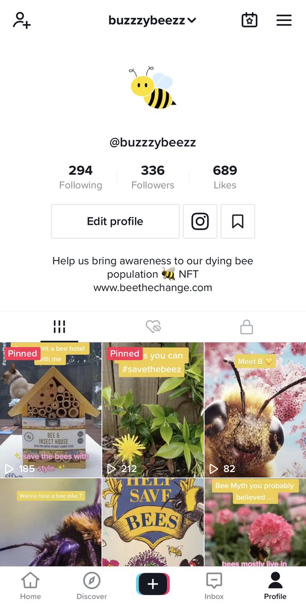 BuzzzyBeezz's tweet photo. Loving the growth on our Tiktok page. Thank you everyone! 💛🐝 https://t.co/5jJS5sjVm5