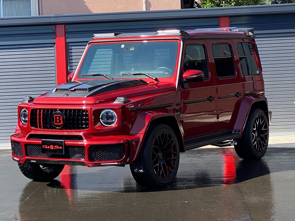 ROCKBODE3's tweet photo. ベンツG６３！！！真っ赤なBRABUS仕様でカスタムしてみました！！！☆☆☆

#SUV　#ベンツ　#ゲレンデ https://t.co/Cld629eNdN