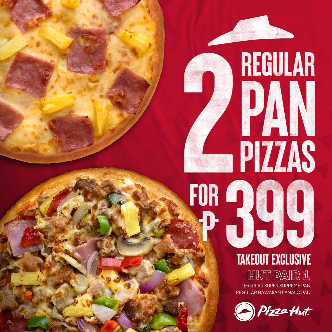 Super Supreme Pan Pizza from Pizza Hut