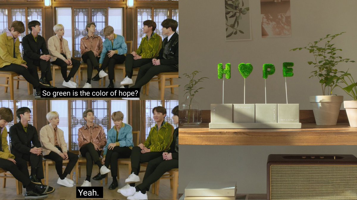 wangteaco's tweet photo. green is the color of hope. ♡ https://t.co/zit8mSdEcS
