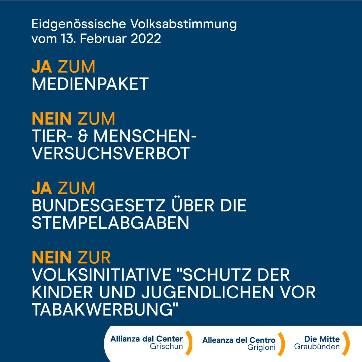 Die Mitte Graubünden tweet media