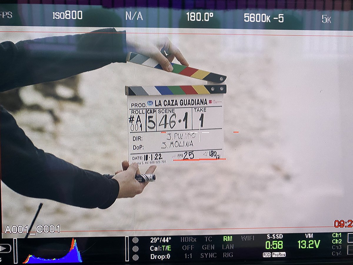 #LaCazaGuadiana ha empezado el rodaje. Mucha suerte a todos porque cada temporada de esta serie es una aventura!