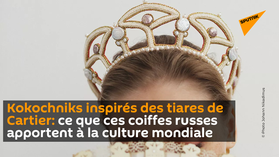 sputnik_afrique's tweet photo. #SputnikInterview | Kokochniks inspirés des tiares de Cartier: Johann Nikadimus redonne ses lettres de noblesse à la coiffe russe authentique. Avec @katesputnik, il a évoqué son histoire dont les diverses sortes révélaient des détails sur leurs porteuses
https://t.co/fdpAgvGCEM https://t.co/0VXivCBfX6
