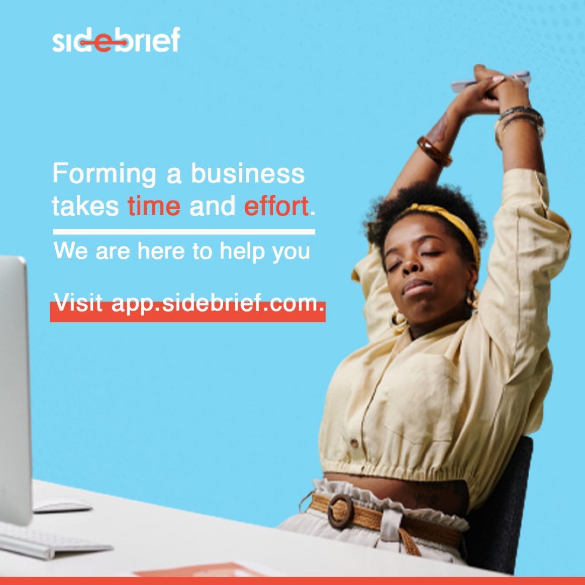 TosinOlugbenga's tweet photo. Forming and expanding a business consumes time and efforts, but you can speed up the process with Sidebrief.
Visit https://t.co/iQXZfOOOgR to get started or send a DM to @mysidebrief .
#buildwithoutborders https://t.co/CNfKI5K7Ft