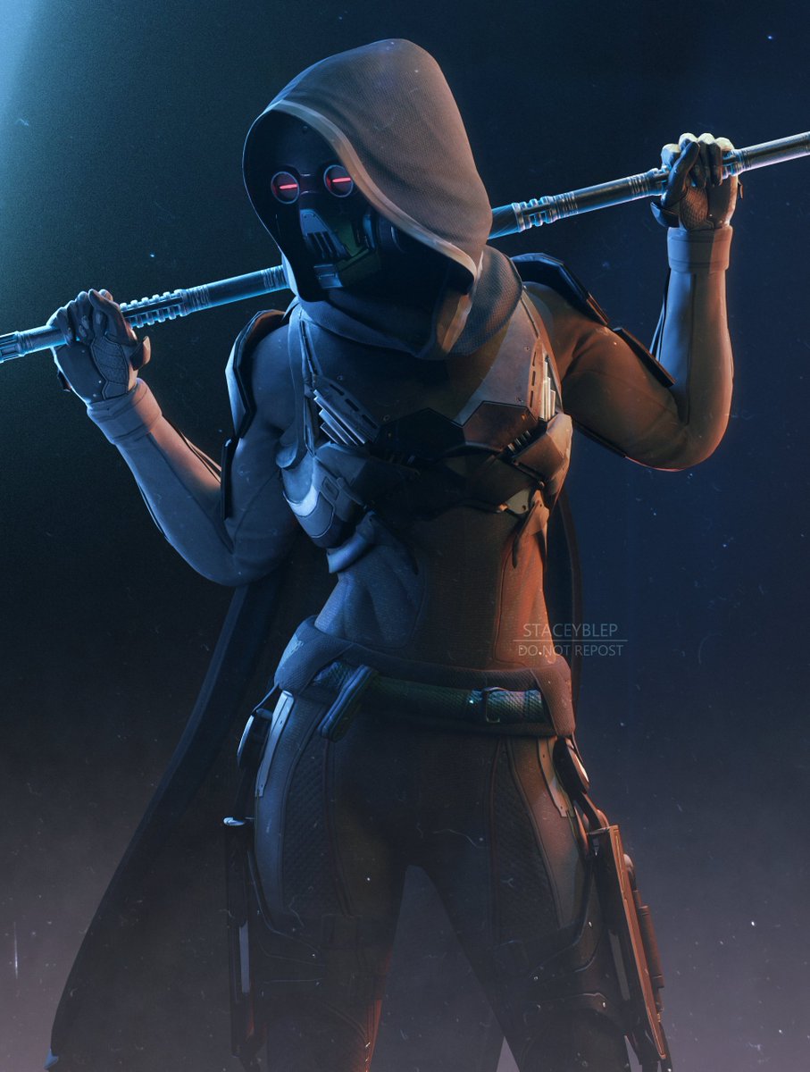 StaceyBlep's tweet photo. Gift render for @/Plaist_ on Twitch. Small thanks for him helping me in Trials and overall being kind and welcoming💚

#Destiny2Art #Destiny2 https://t.co/CZTuncBPf1