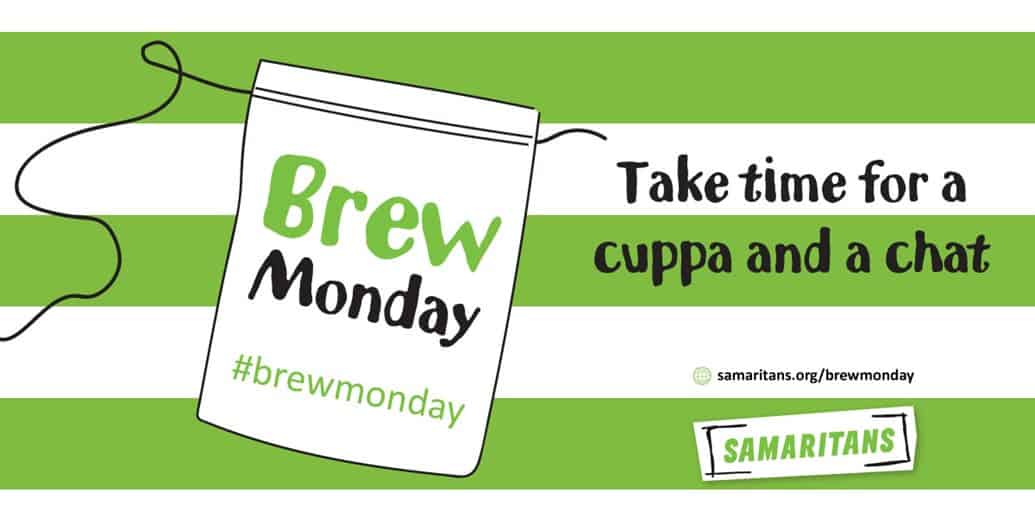 HPFT_TT's tweet photo. Today is #BrewMonday and @samaritans are reminding everyone to reach out and connect with family, friends, colleagues and loved ones for a cuppa. We can always make time for a cuppa and a catch-up. https://t.co/qmFx6lXZbw