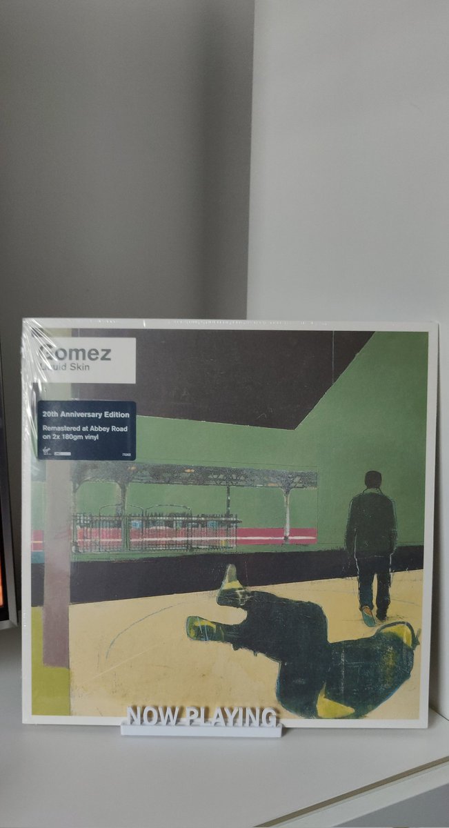 frankyrhondda's tweet photo. Postmans been @gomeztheband #liquidSkin #vinylcollection https://t.co/6AugH8v1Ss
