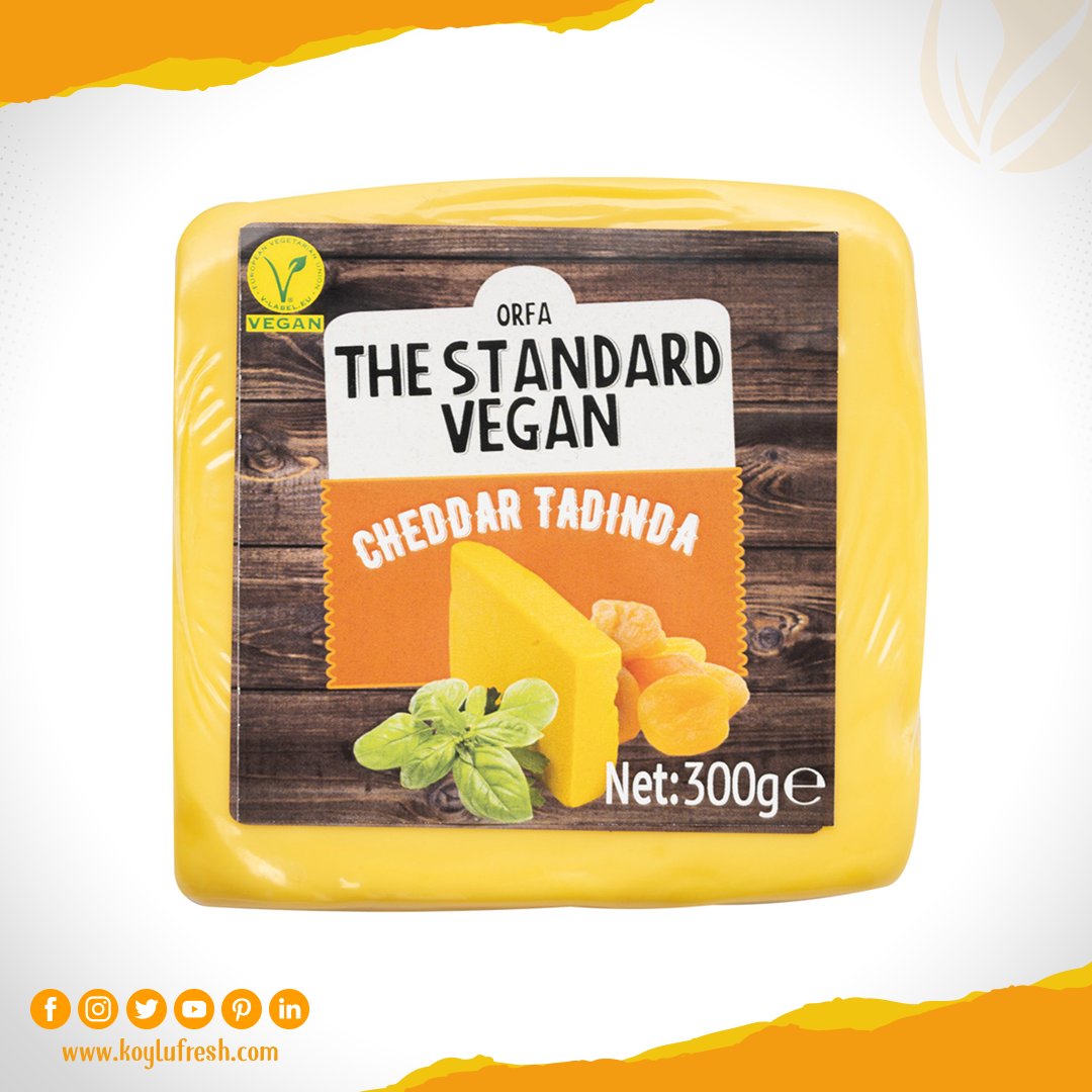 KoyluFresh's tweet photo. 🌱 Vegan beslenmeyi tercih edenlere, Orfa The Standard Vegan Cheddar Tadında
#doğal #taze #organik #fresh #vegan #glutenfree. https://t.co/9dfJSCques