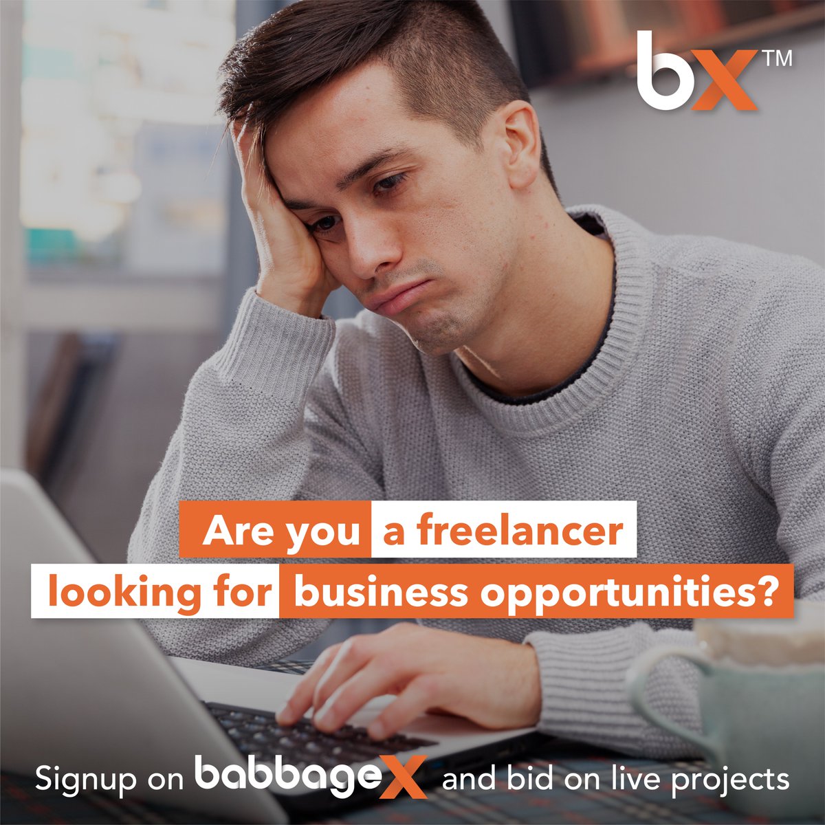 babbagex's tweet photo. Are you facing business challenges?
Find new business opportunities on babbageX.
Signup to find live projects
https://t.co/4ldoqGK6qu
#babbageX #businessinuk #business #freelancer #challenges #opportunities #project #signup https://t.co/rHb7p4WLZk
